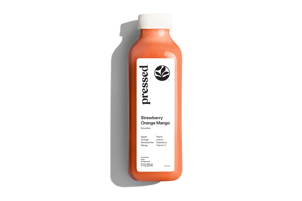 Pressed Strawberry Orange Mango Smoothie, 15oz