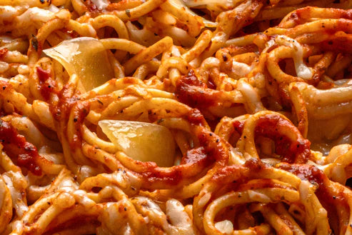 Cheesy Spaghetti -Vegetarian(M/T)