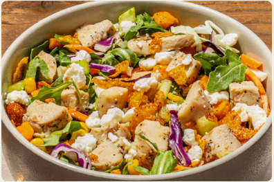 Hot Honey Chicken Crunch Salad(Th)