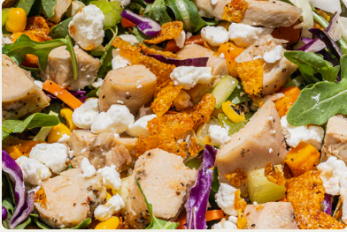 Hot Honey Chicken Crunch Salad(Th)