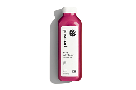 Pressed Roots With Ginger Juice, 15oz