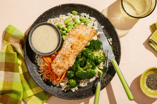 Lemon Maple Salmon Bowl(T)